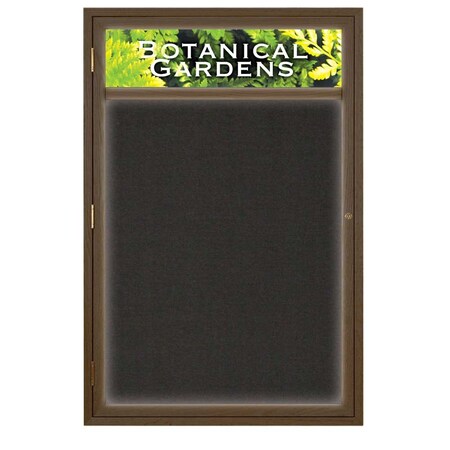 United Visual Products Open Faced Traditional Rounded Corkboard UV640ARC-WHITE-AMETHY